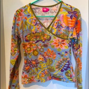 Oilily Long sleeved Floral Tee